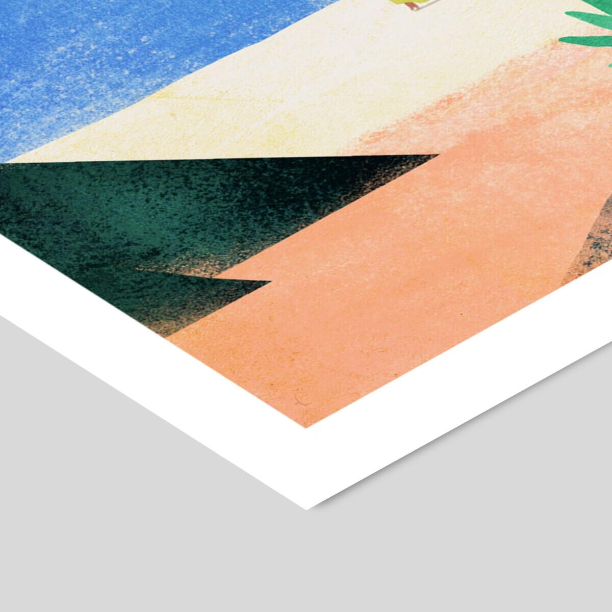 Henry Rivers Beach Girl plakat - A5